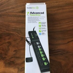 PRICE DROP: TrickleStar Advanced 7 Outlet POWER STRIP,  black